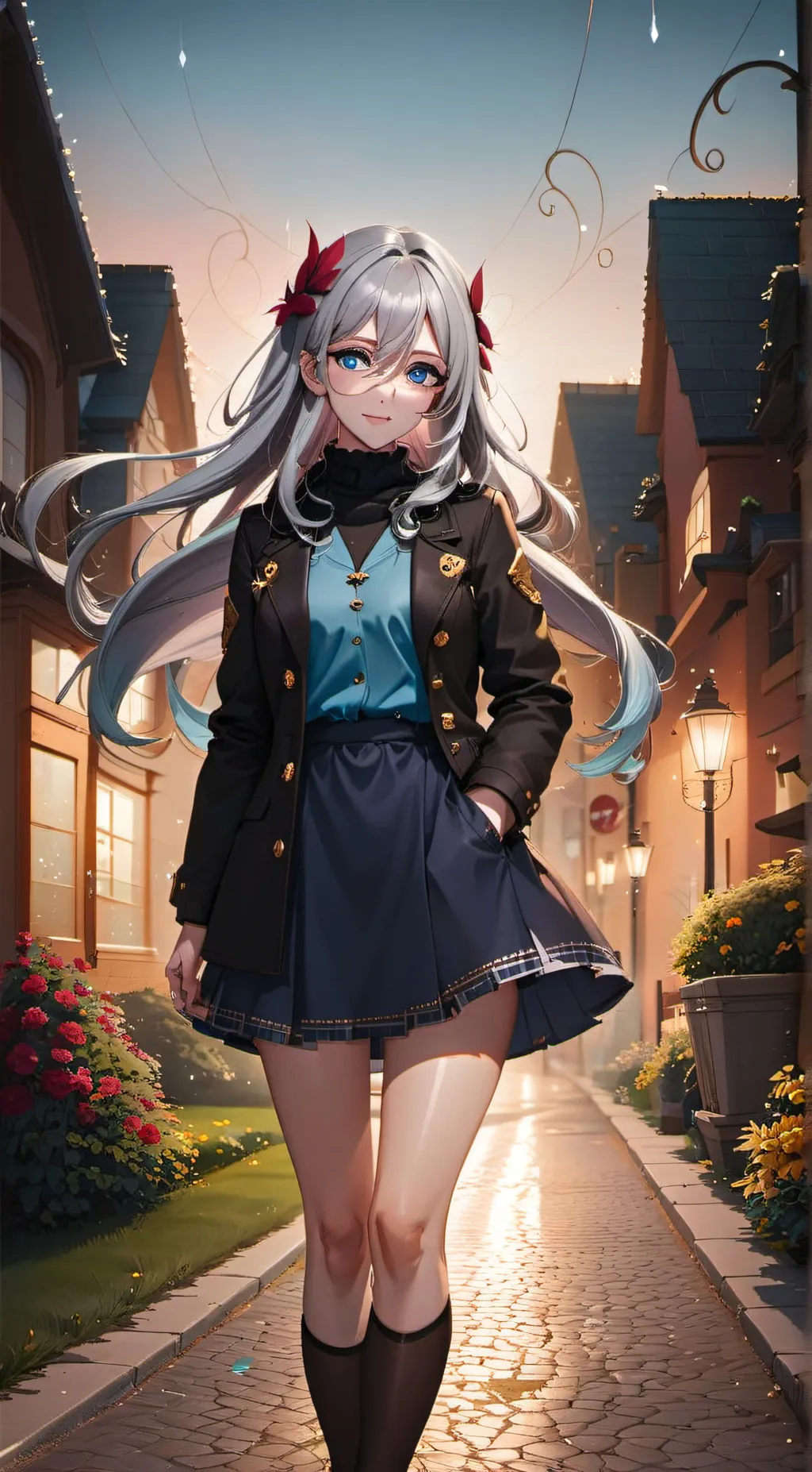ai character: Sophia background