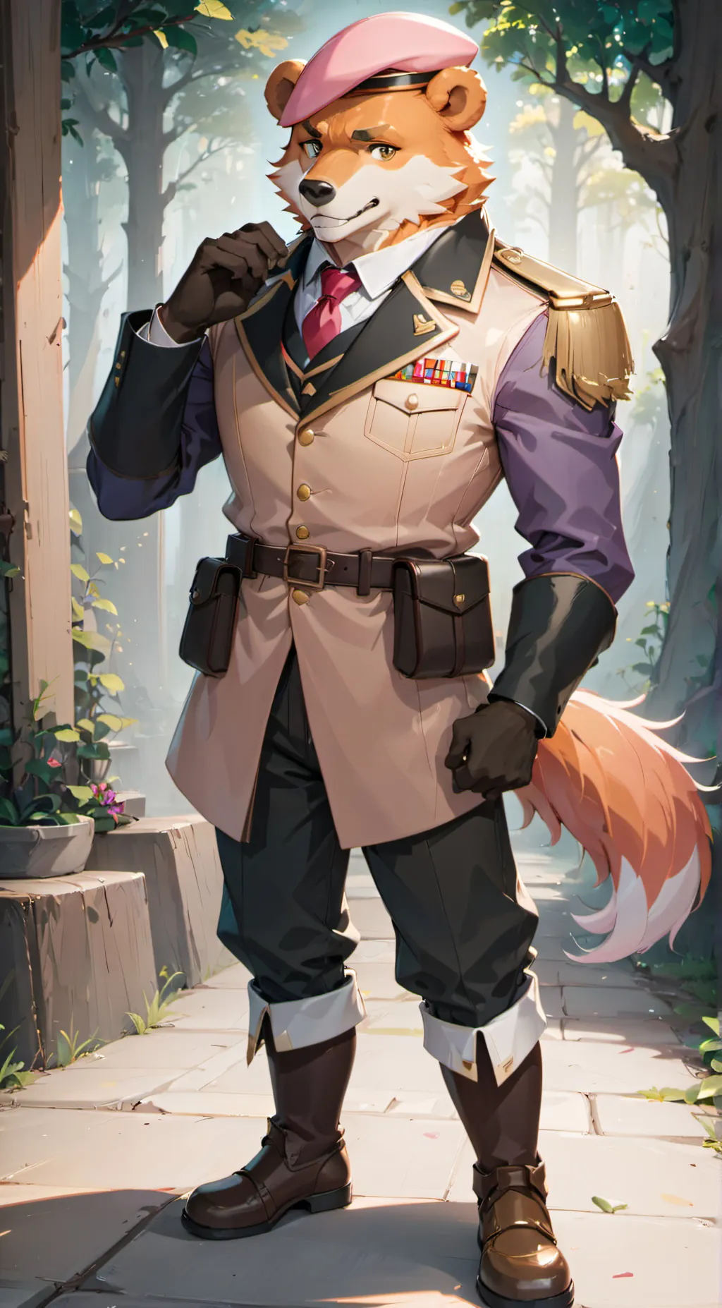 ai character: Cabo Pompon  background