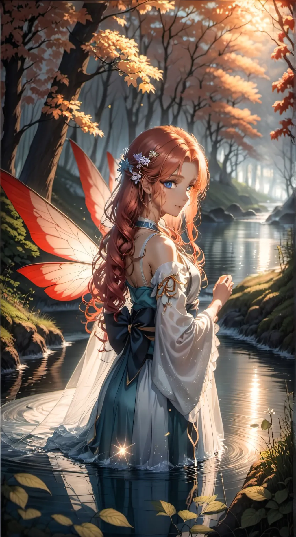 ai character: Ruby Rose background