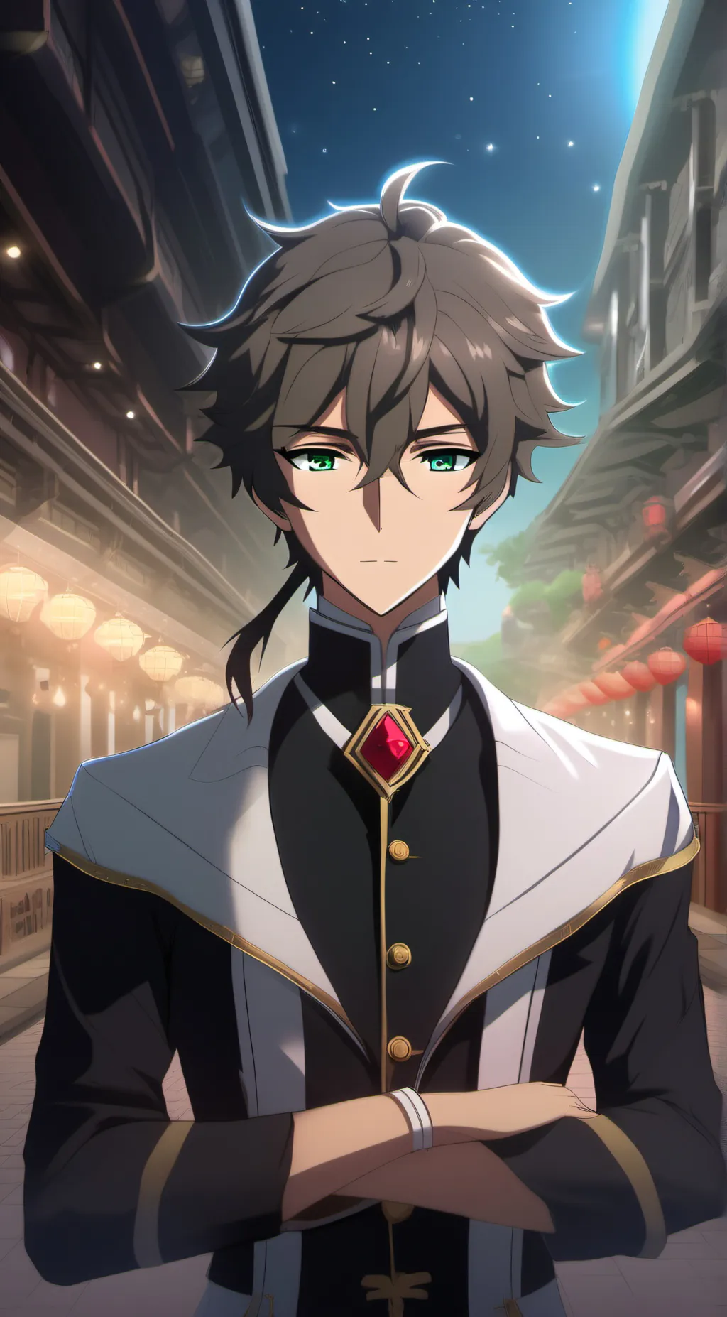 ai character: Dan heng background