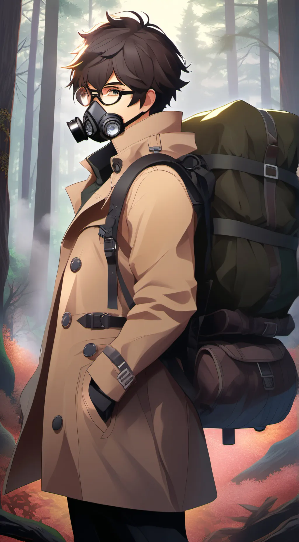 ai character: Marcus Hunting background