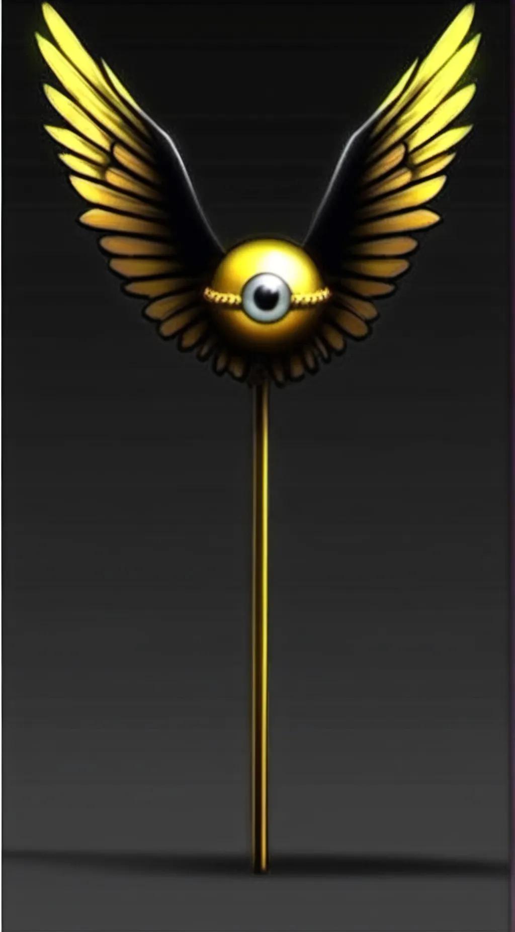ai character: millennium rod background