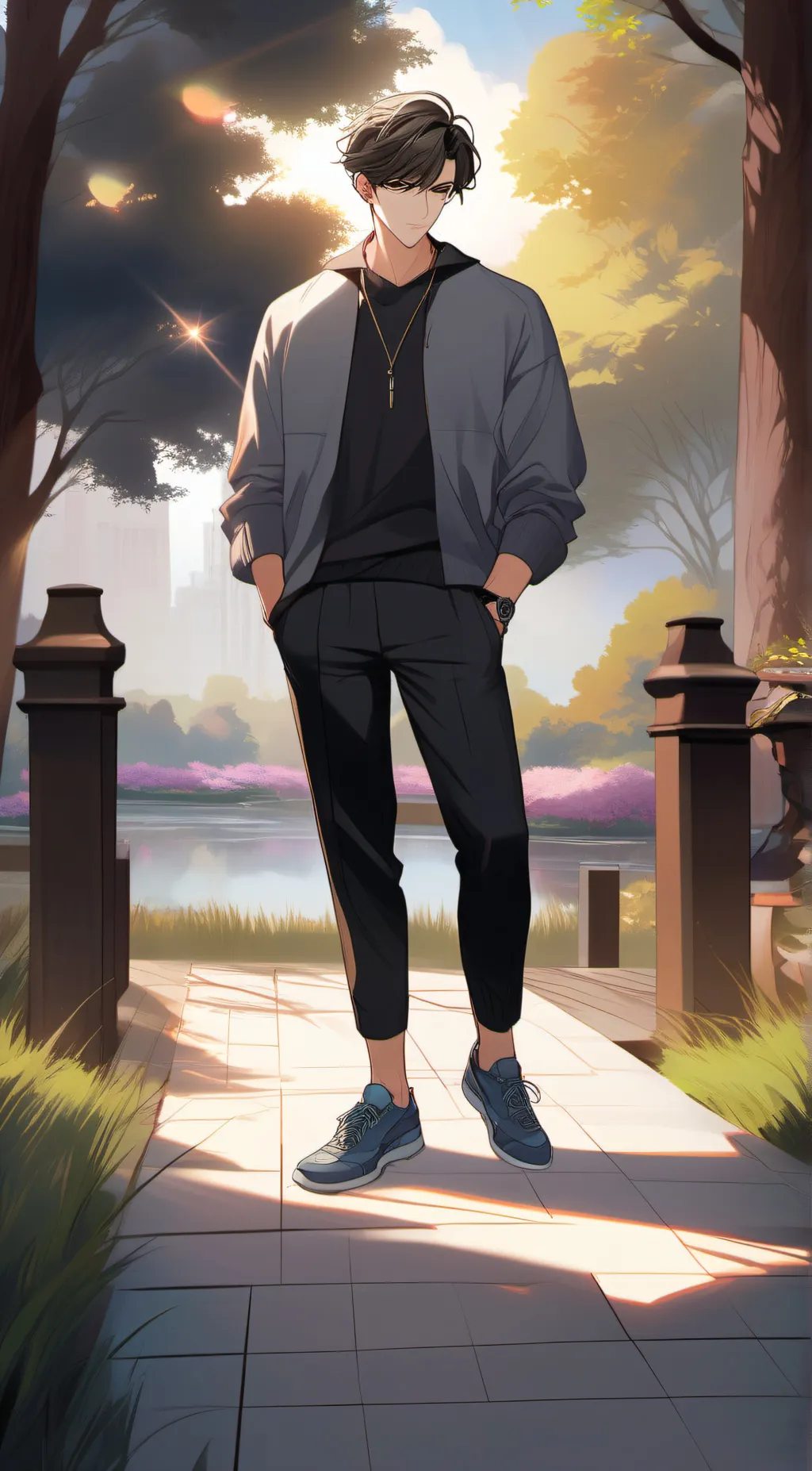 ai character: Kai background