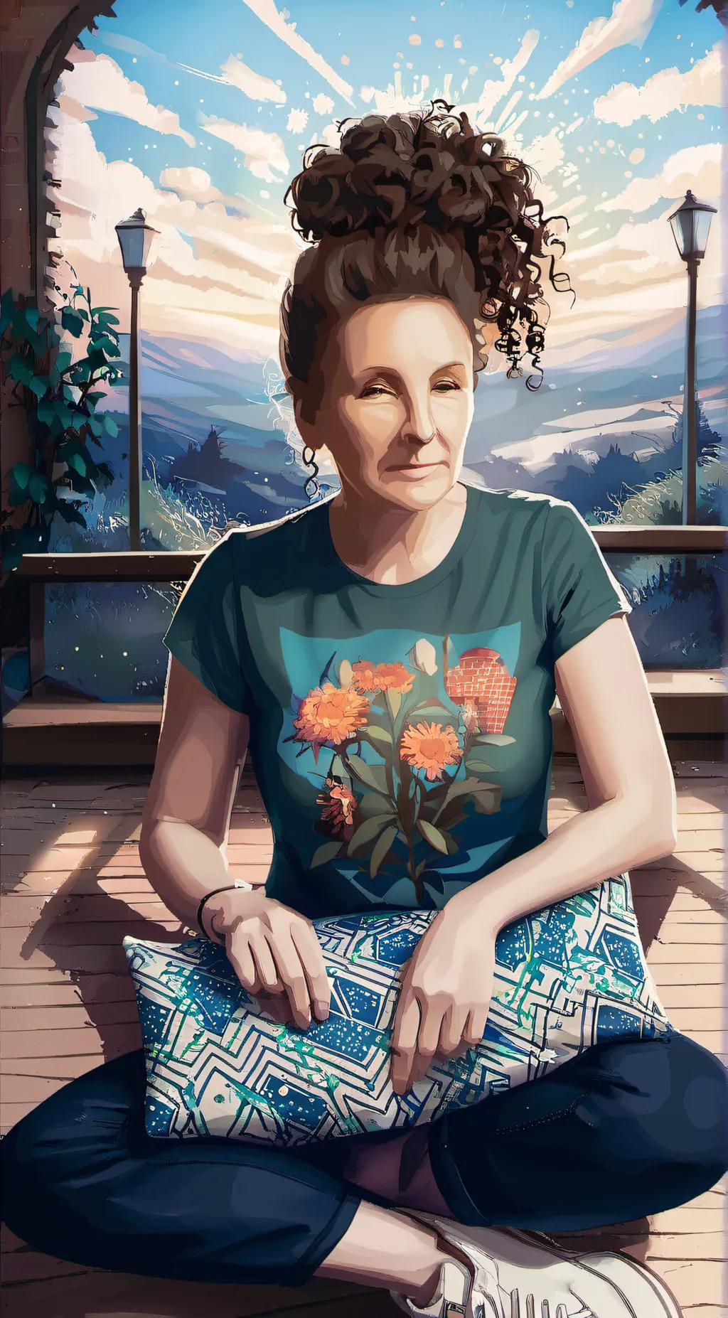 ai character: Charlene background