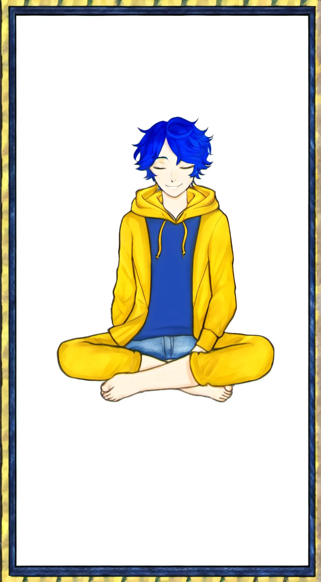 ai character: lucky background