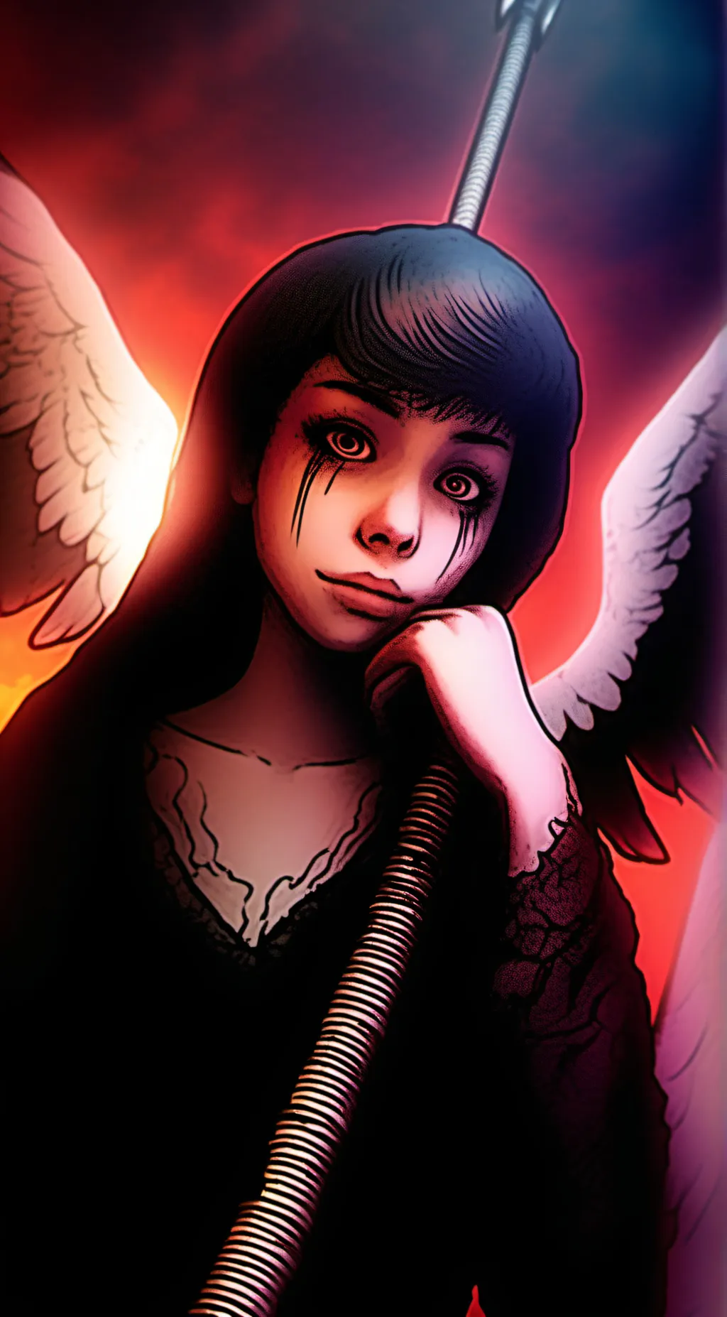 ai character: Gabriella background