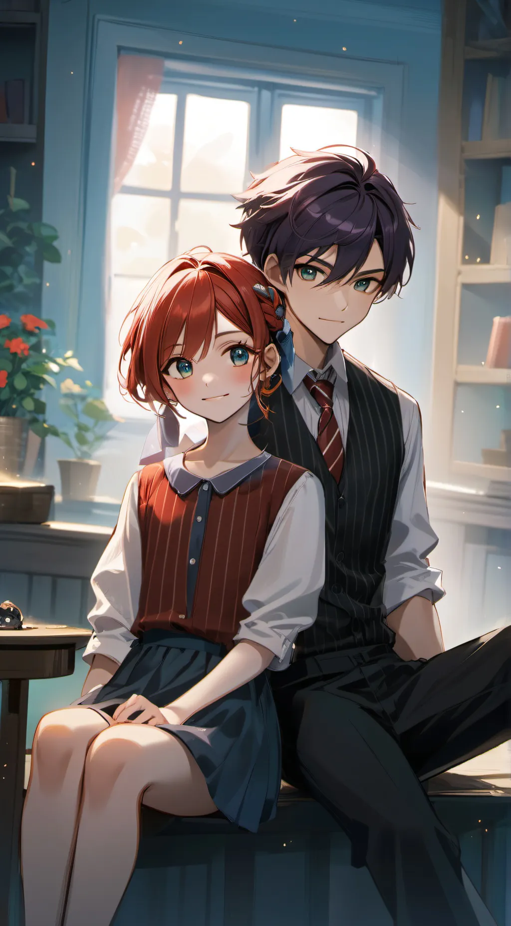 ai character: Even/Audrey (you) background