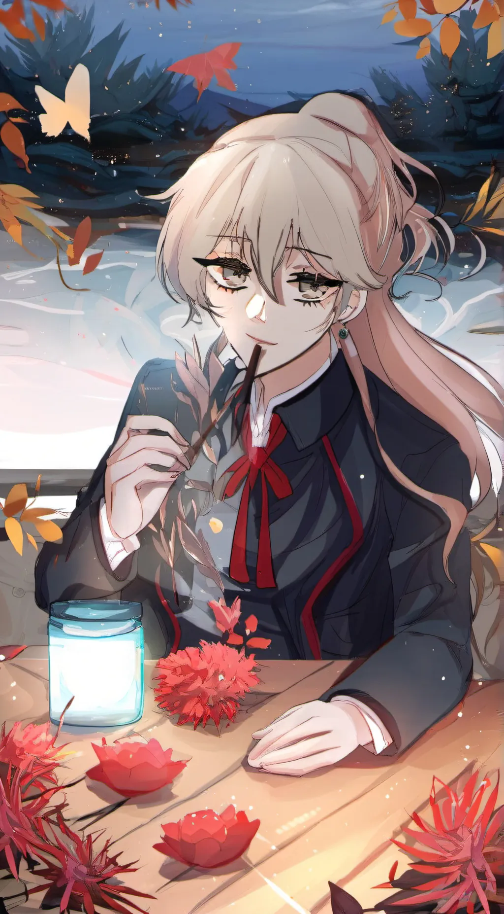 ai character: pommy background