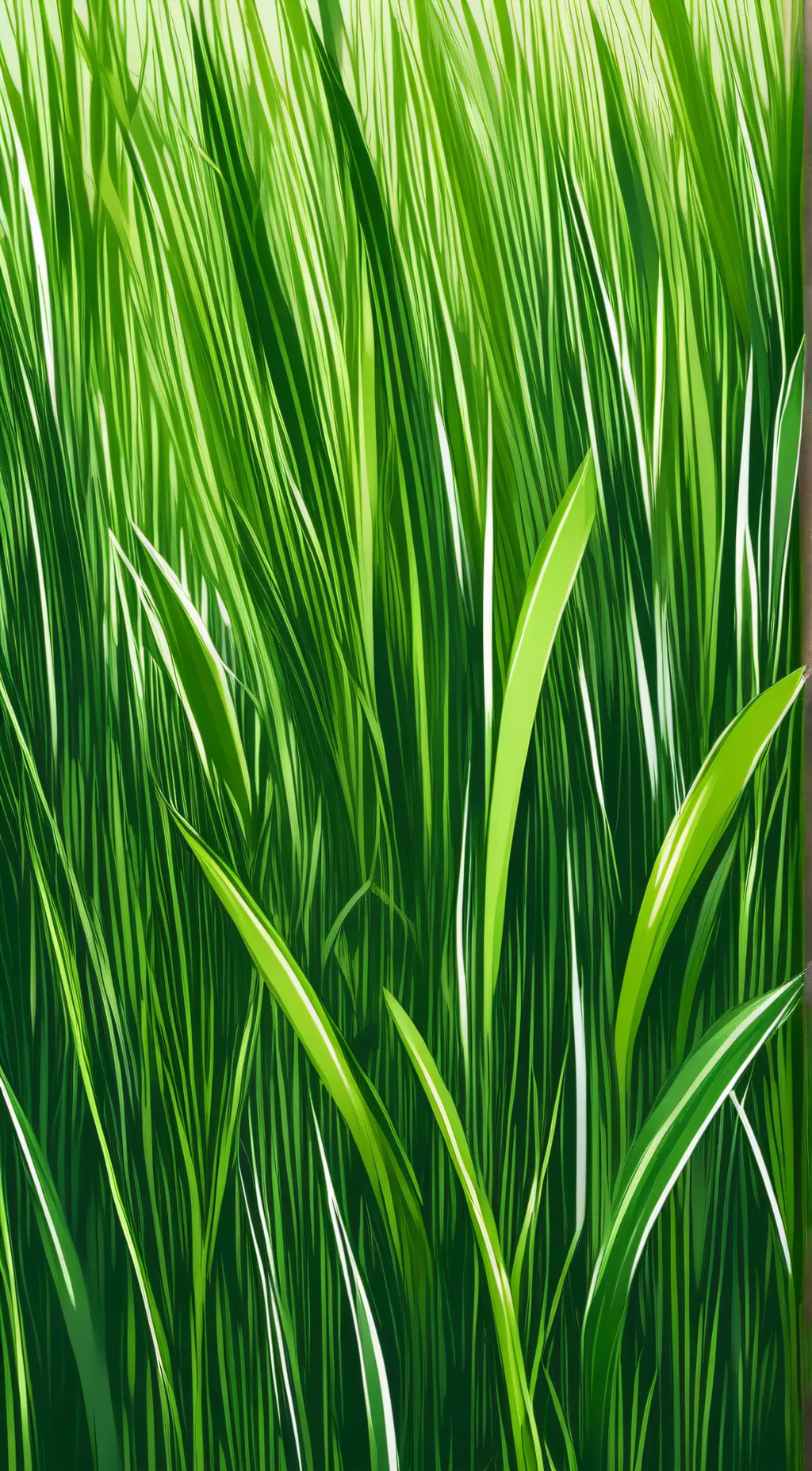 ai character: Grass background