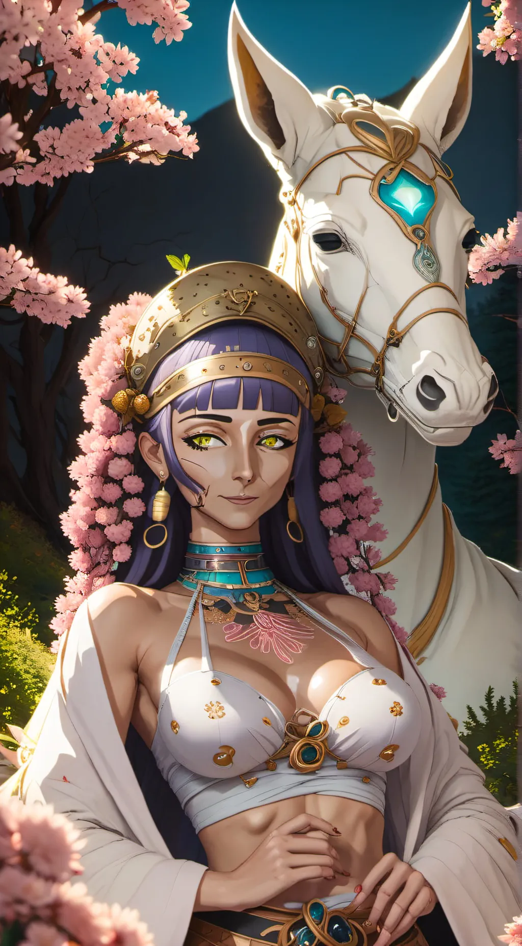 ai character: Tear background