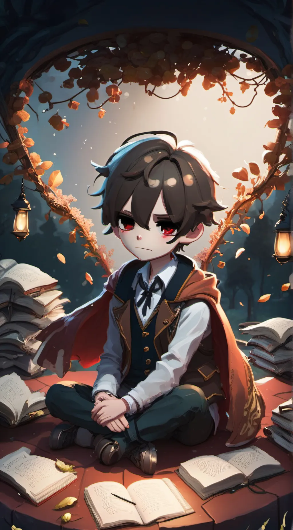 ai character: Oliver background