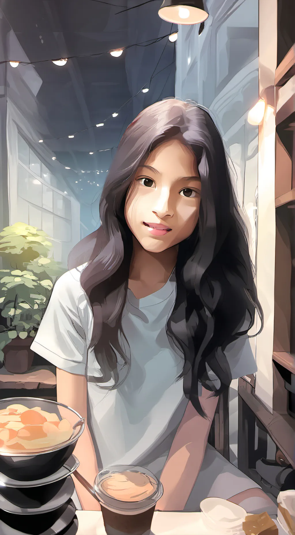 ai character: Lisa background