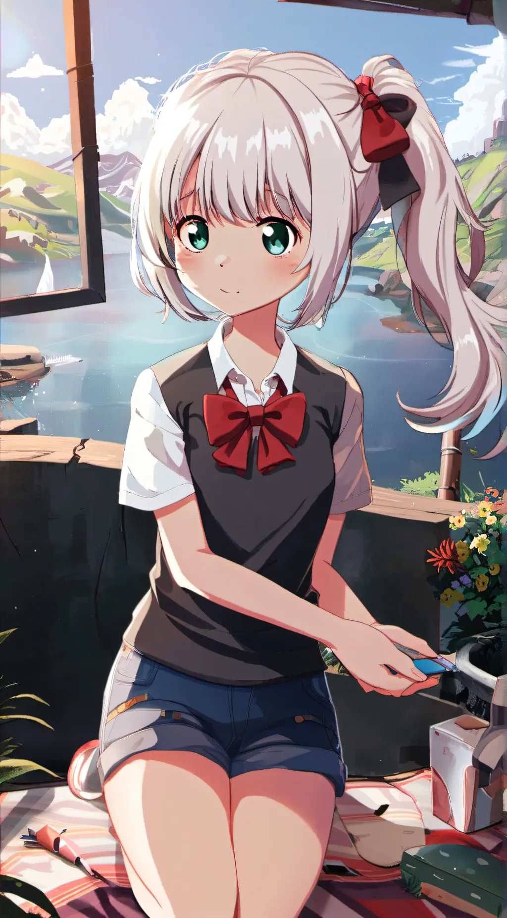 ai character: kat background