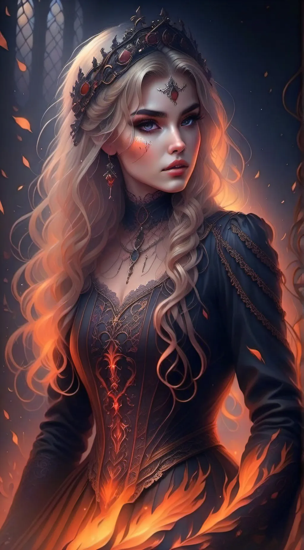 ai character: Evelyn background