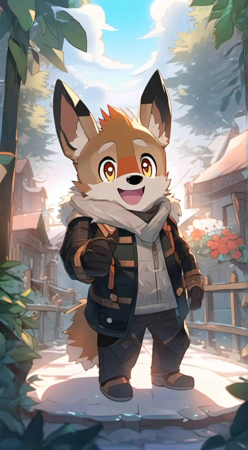 ai character: Chip background