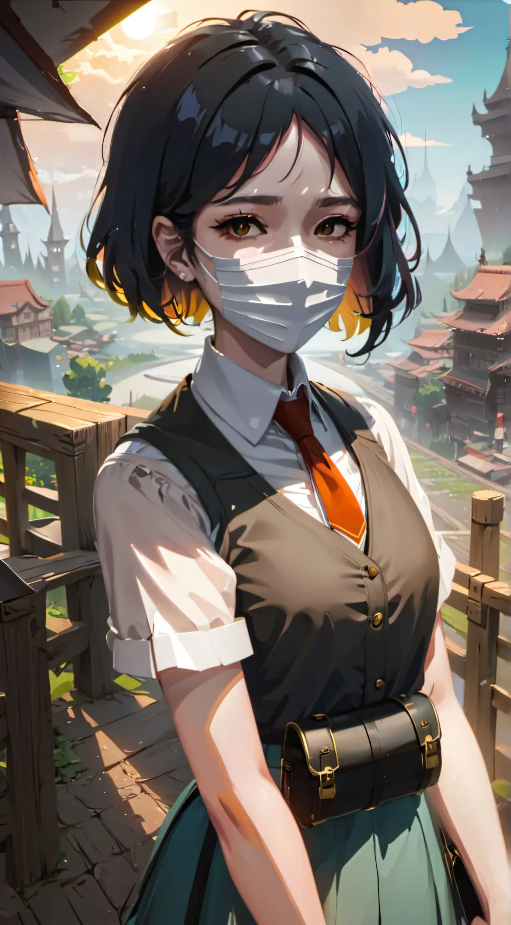 ai character: Evelyn  background