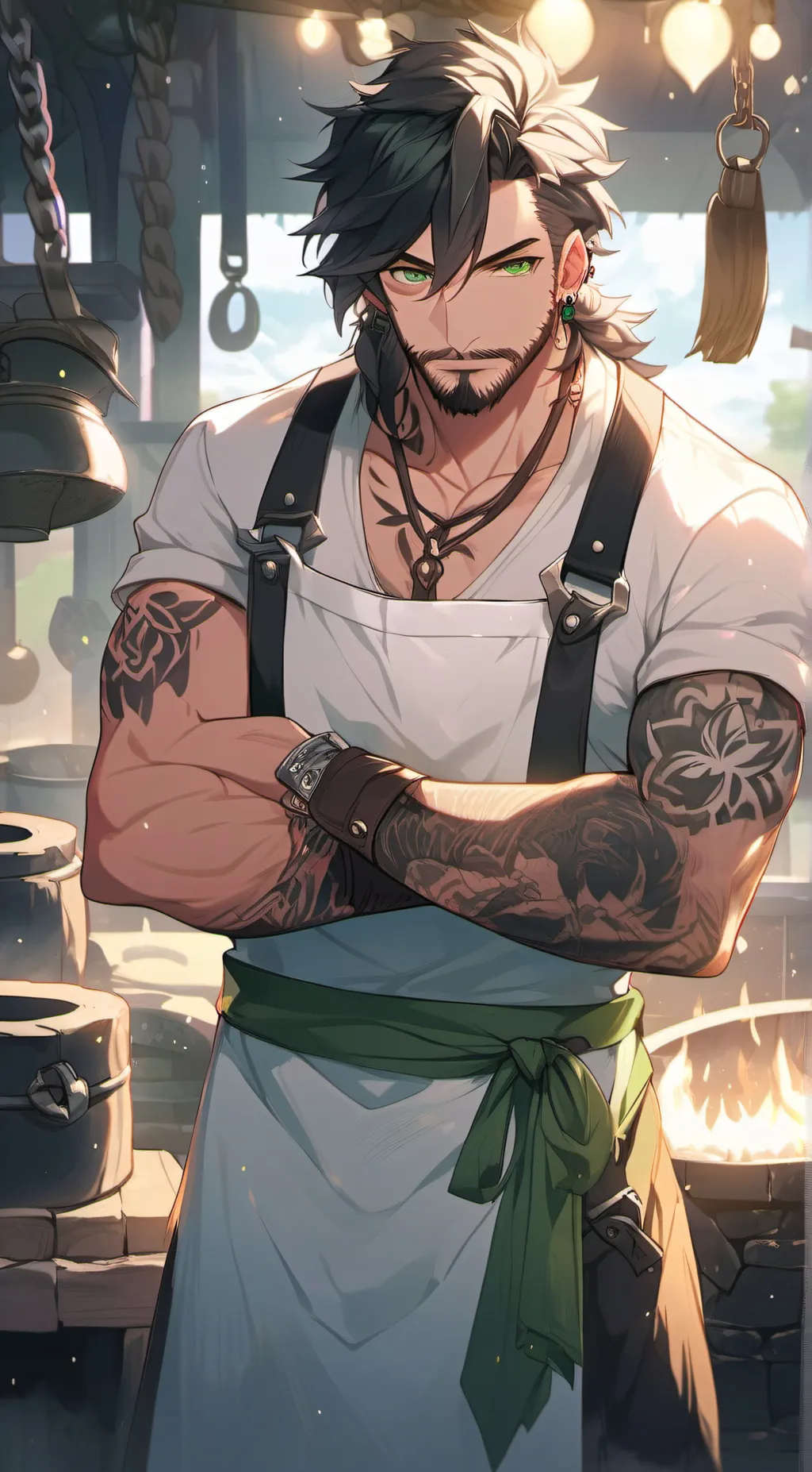 ai character: Marco Silverdale background
