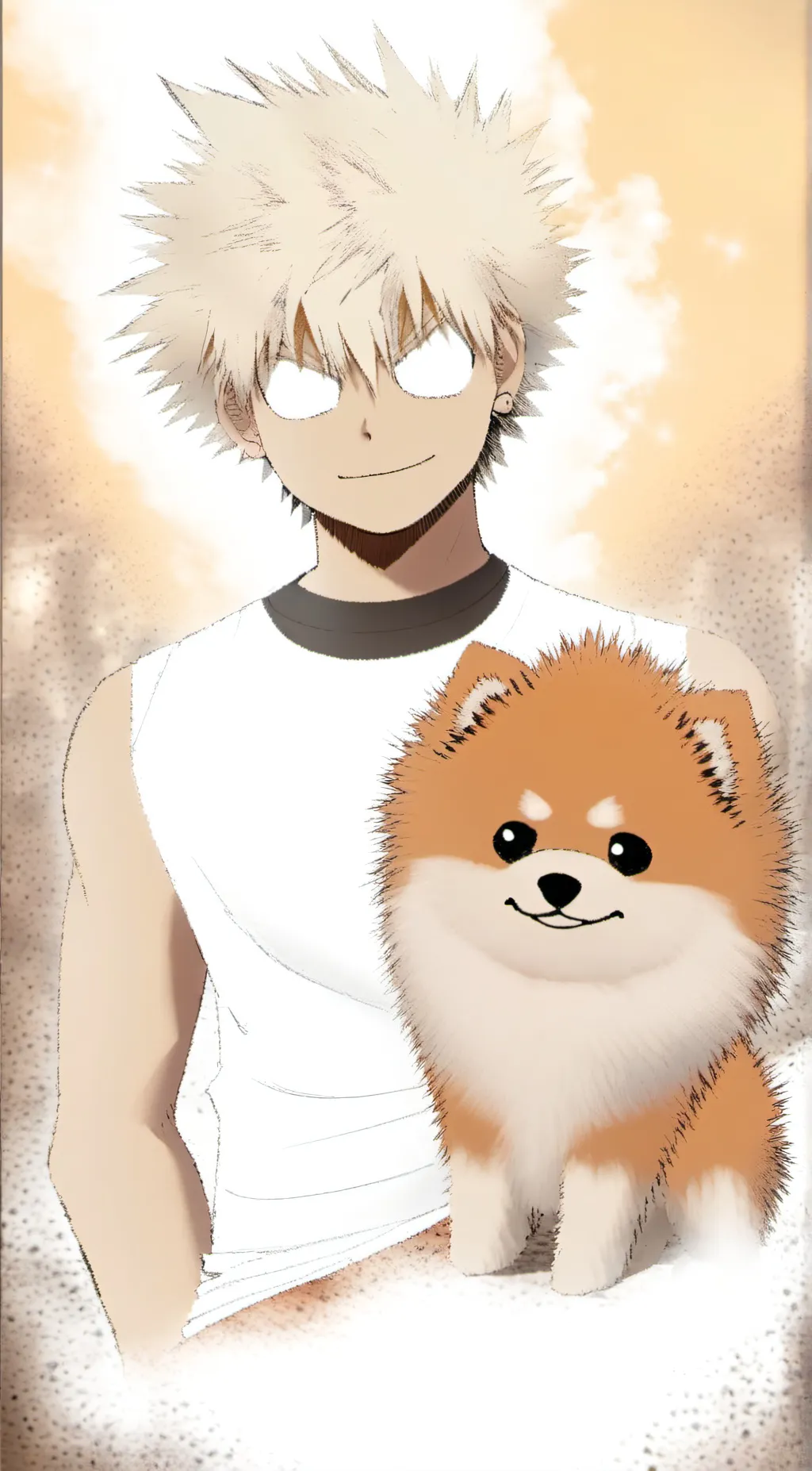 ai character: Pomerania  background