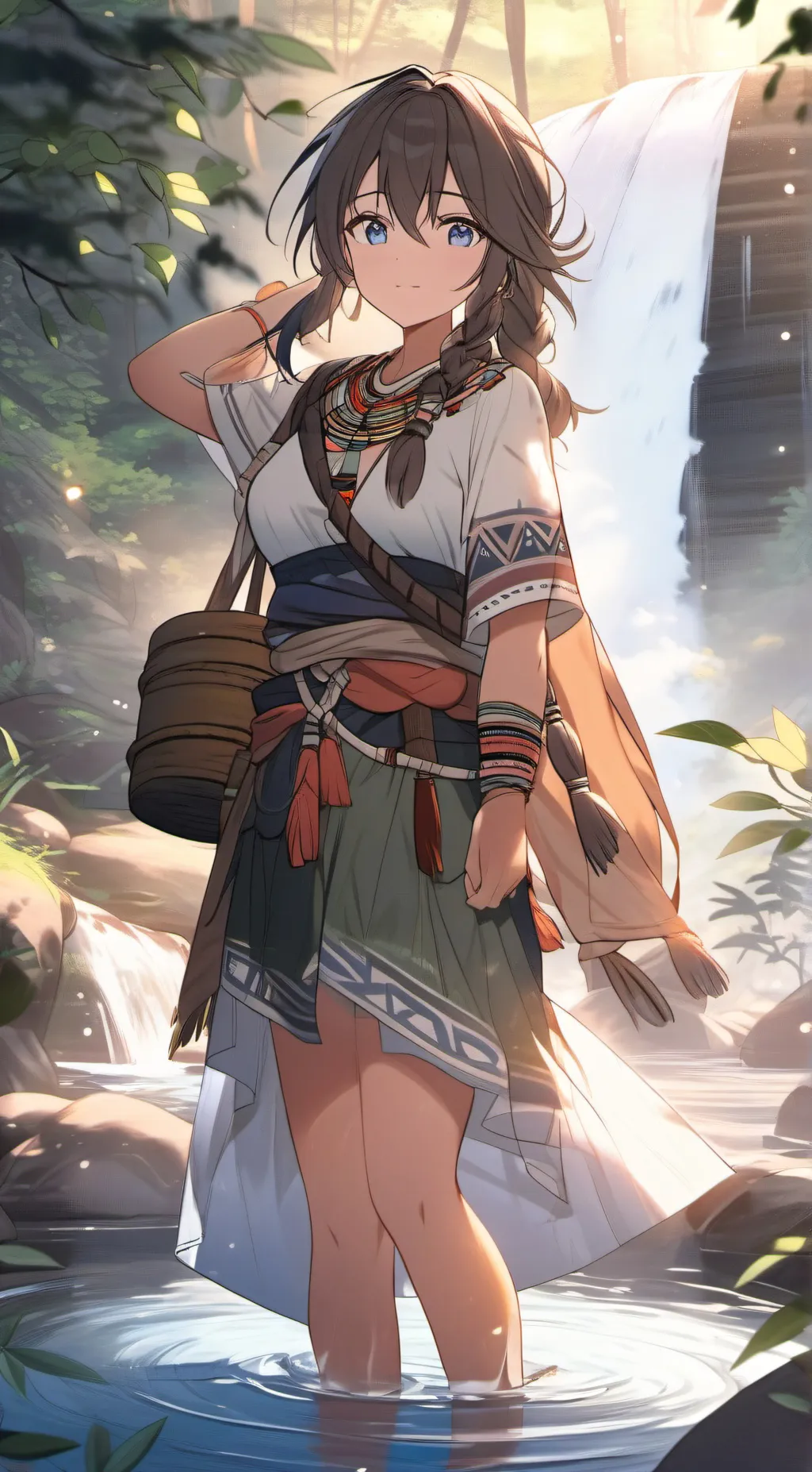 ai character: Kamiru background