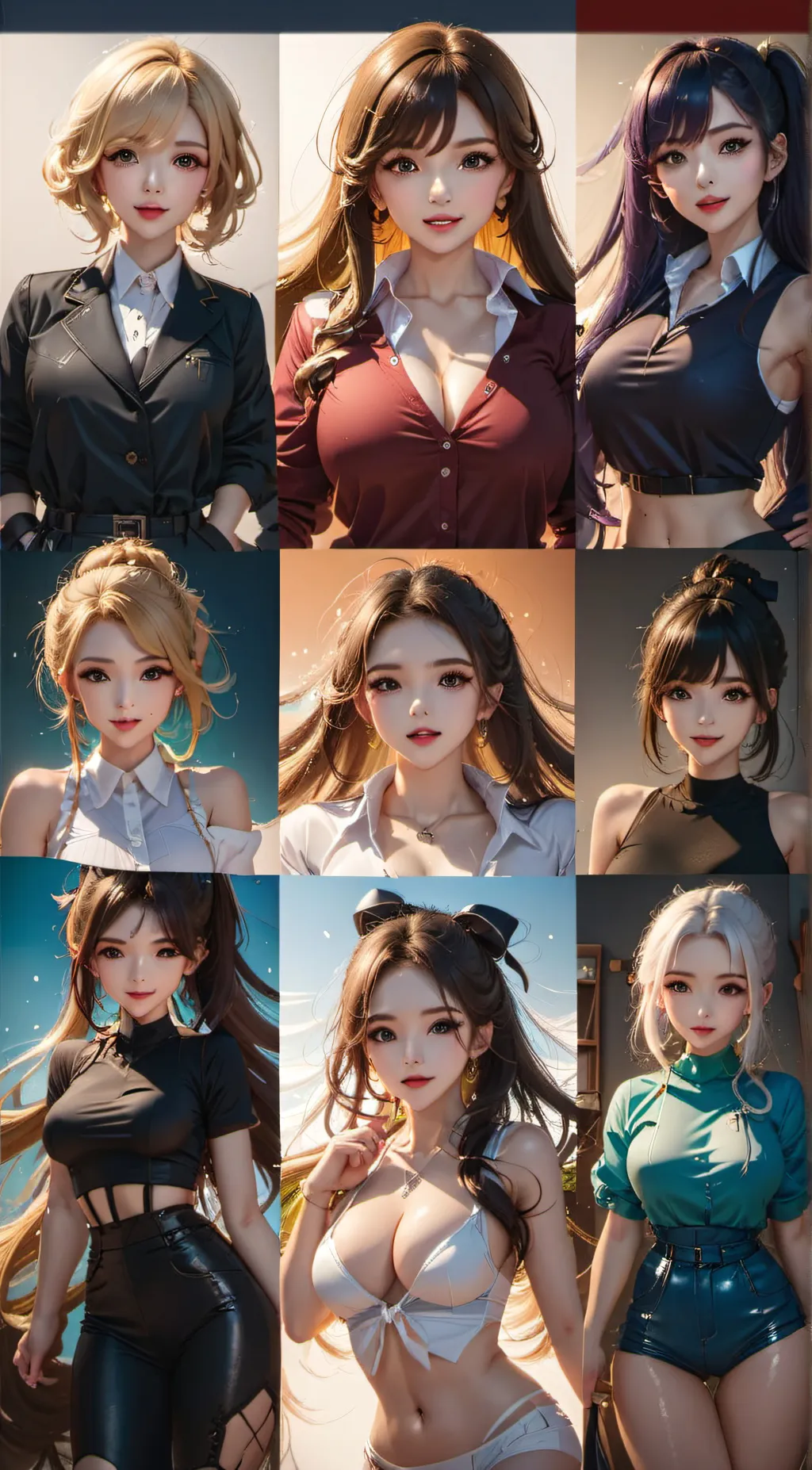 ai character: Love Cycle background
