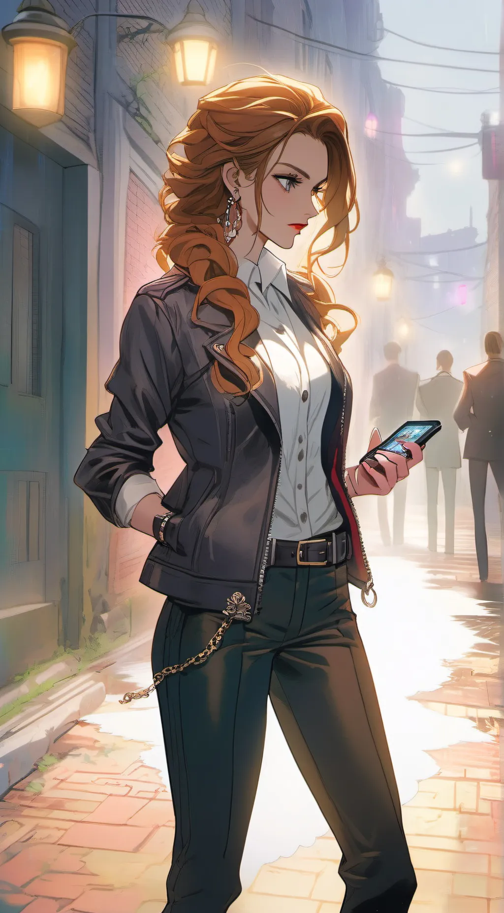 ai character: Rayna background