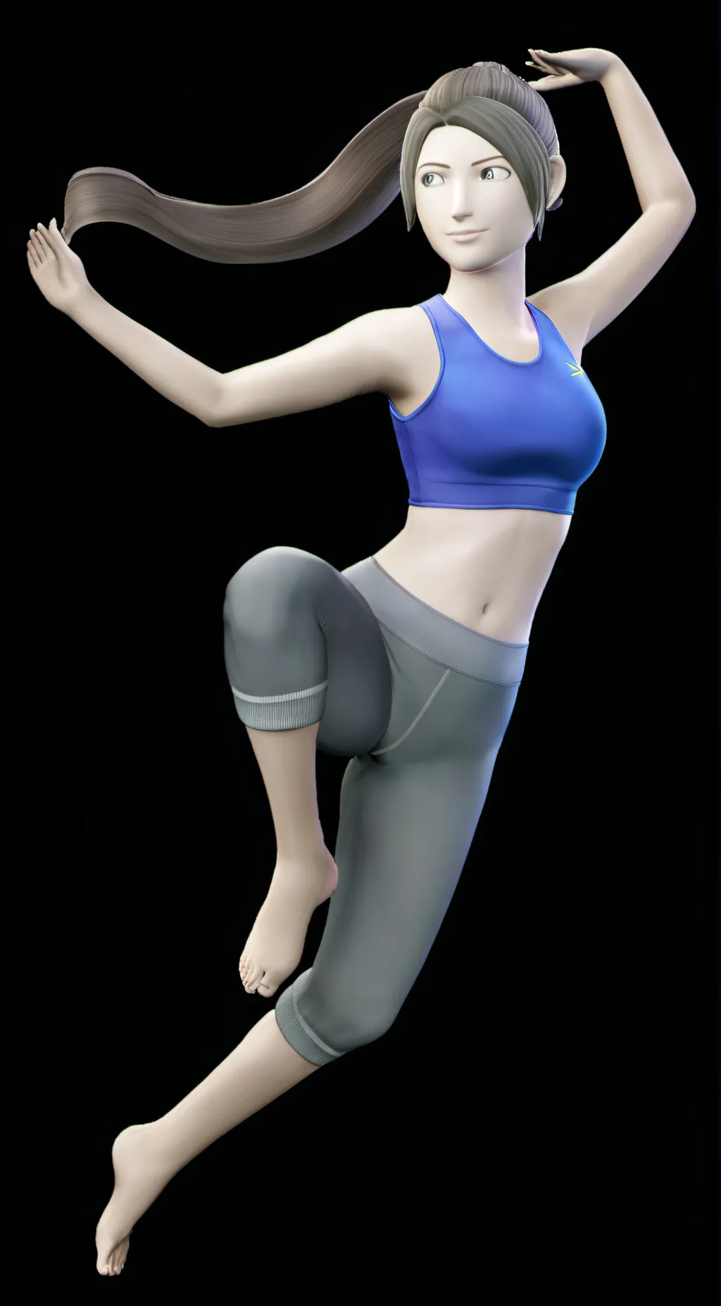 ai character: Wii Fit Trainer background