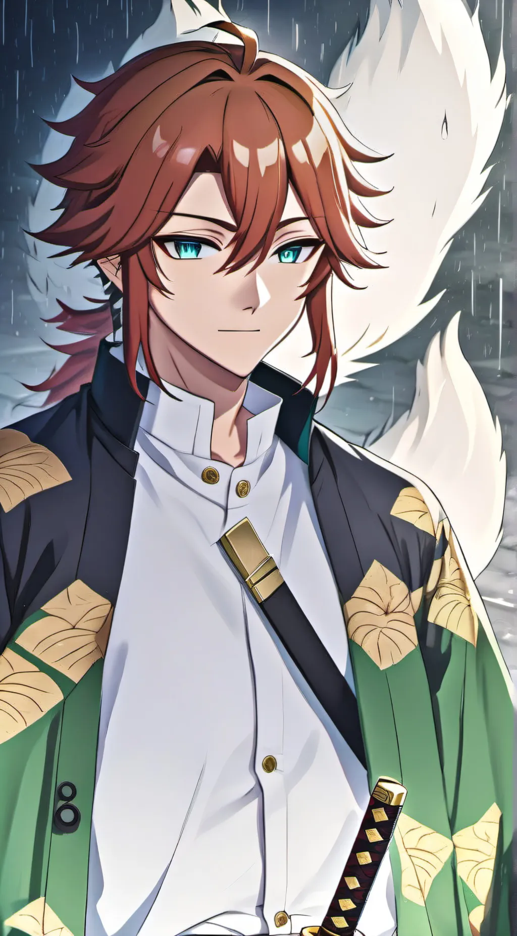 ai character: 🌿|Temimotio Nagiri background