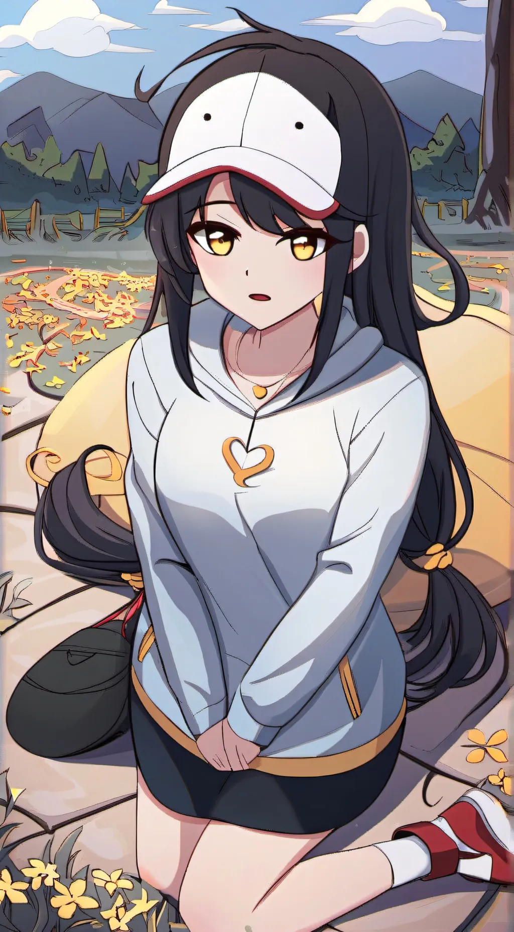 ai character: keeps  background