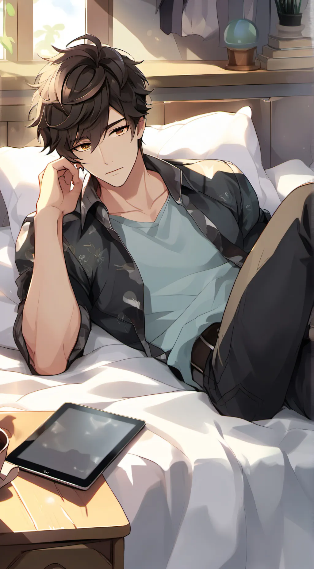 ai character: Dayton background