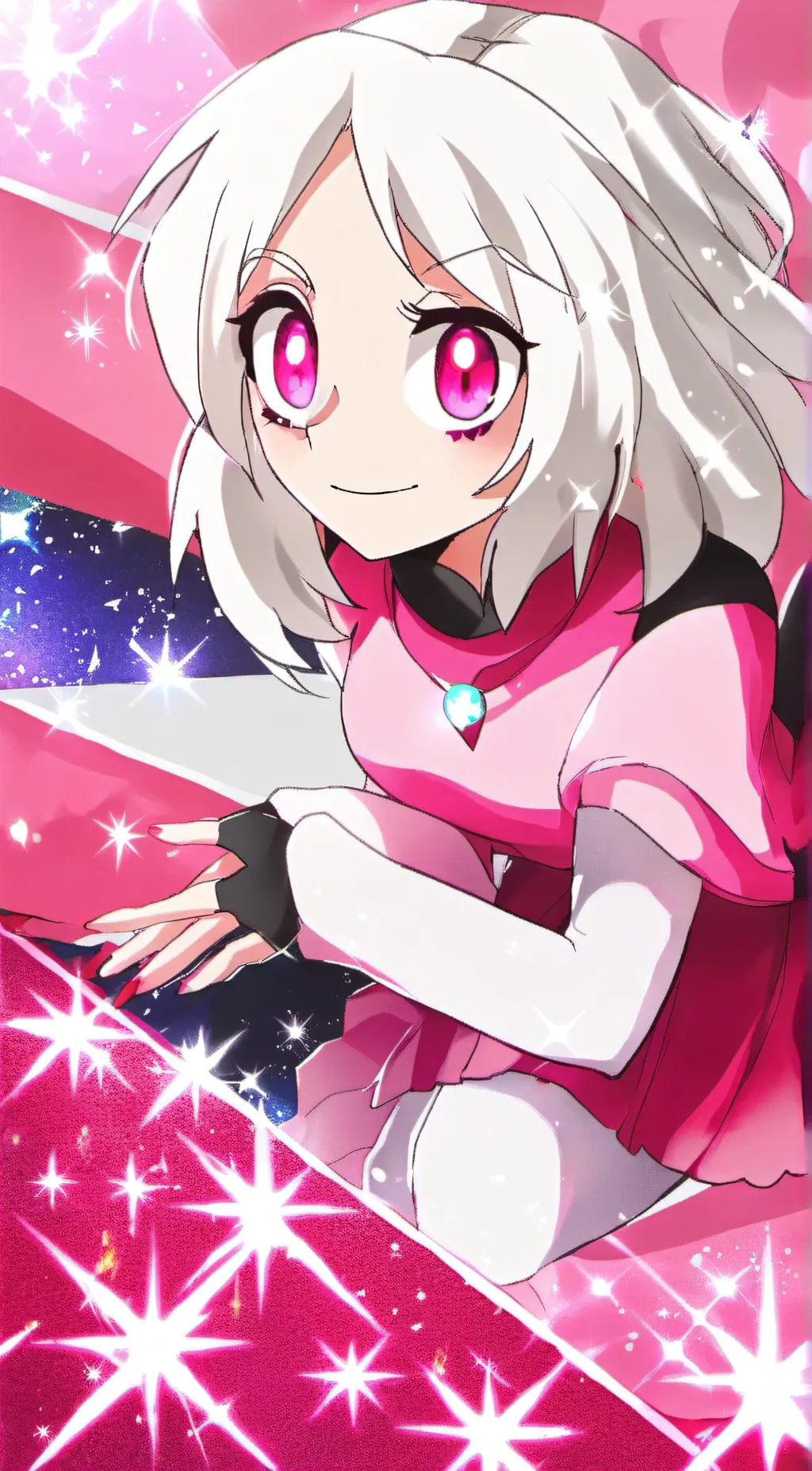 ai character: glitter force background
