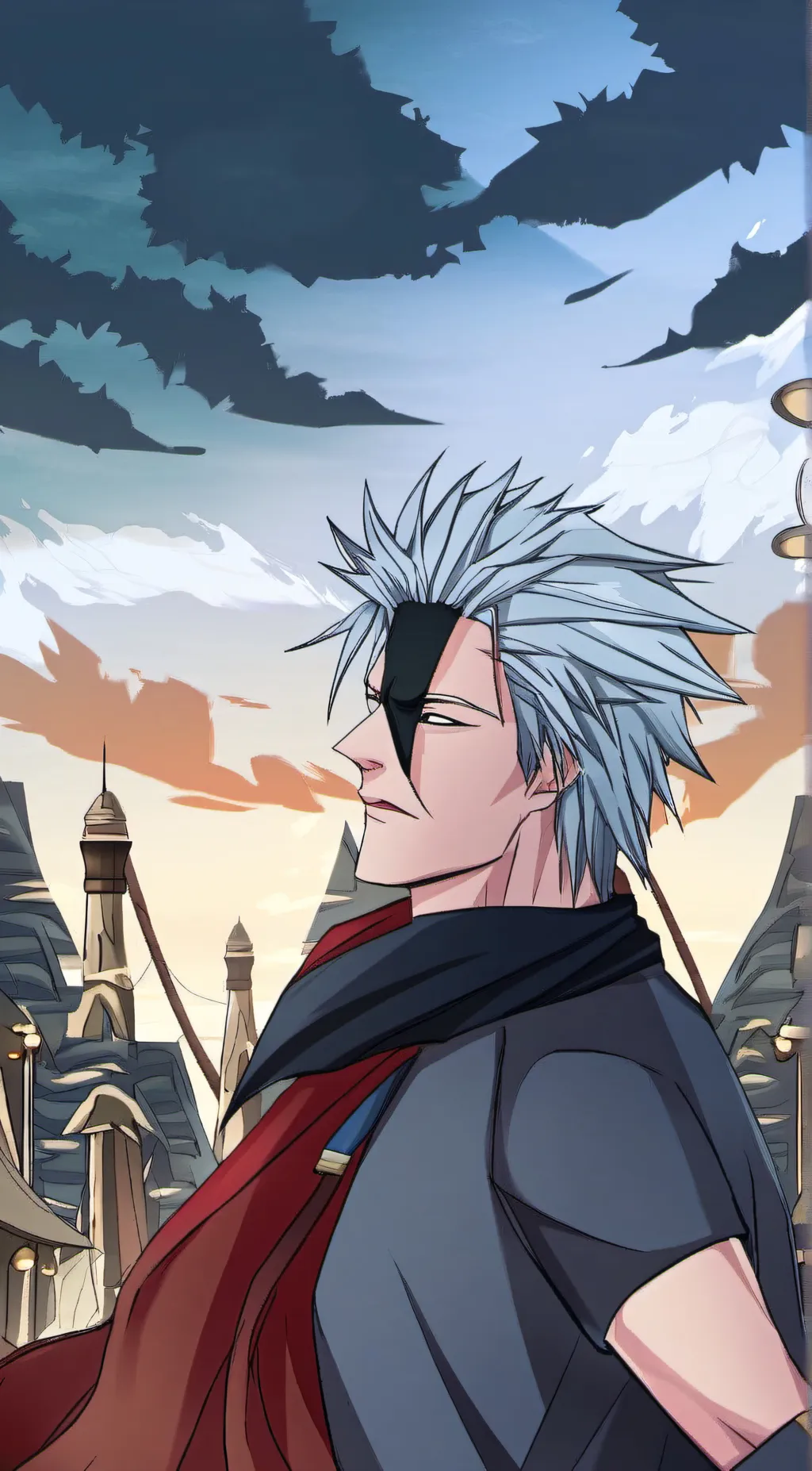 ai character: grimmjow  background