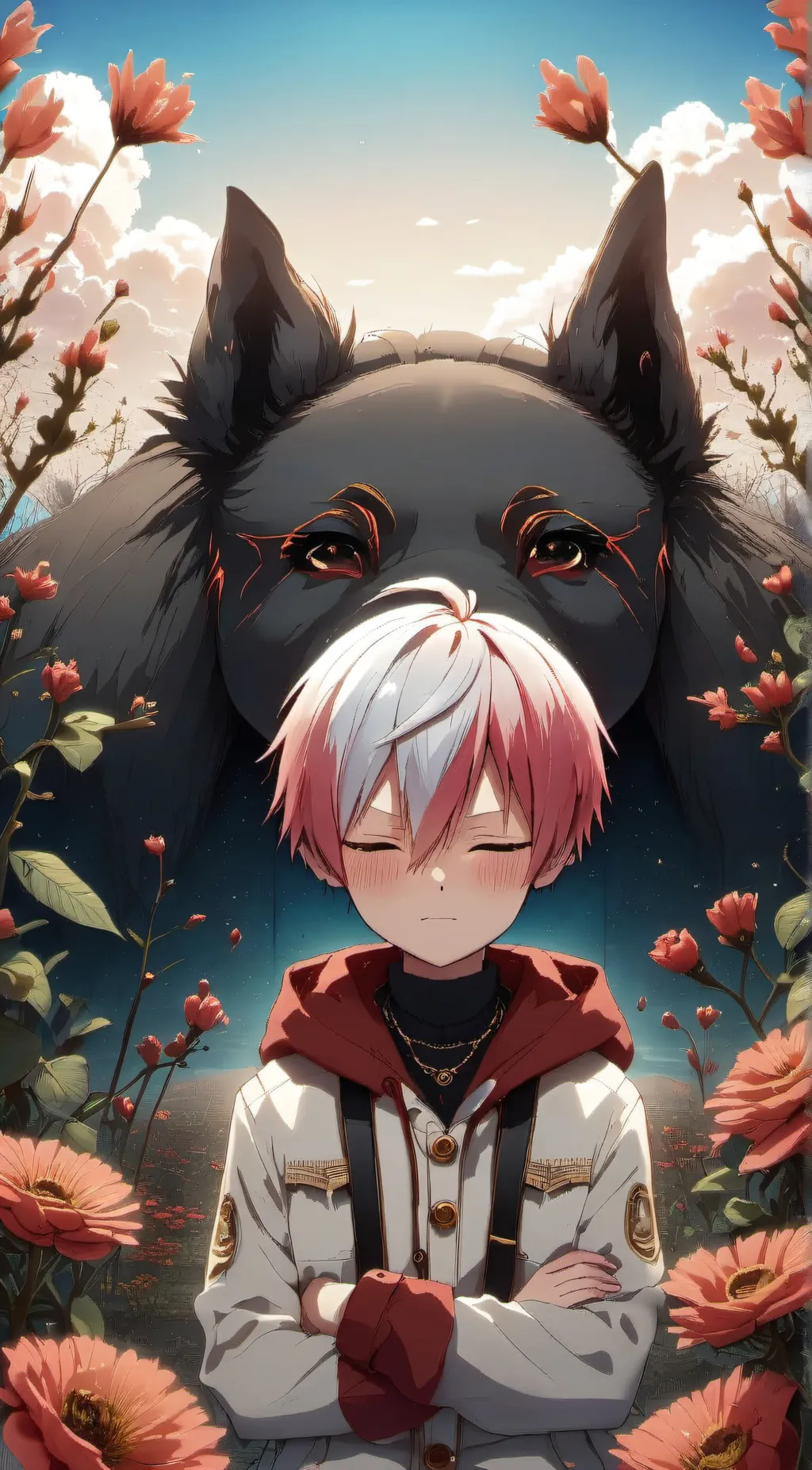 ai character: todoroki background