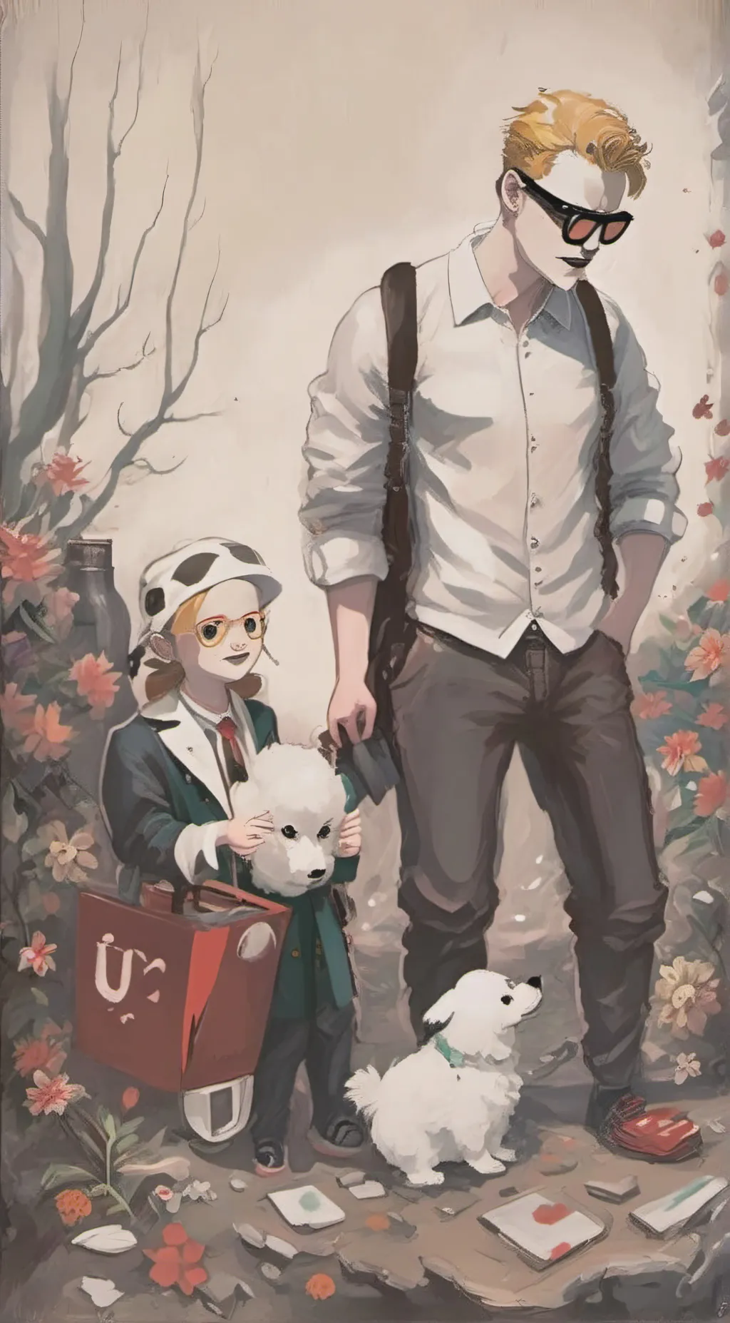 ai character: Ein  background