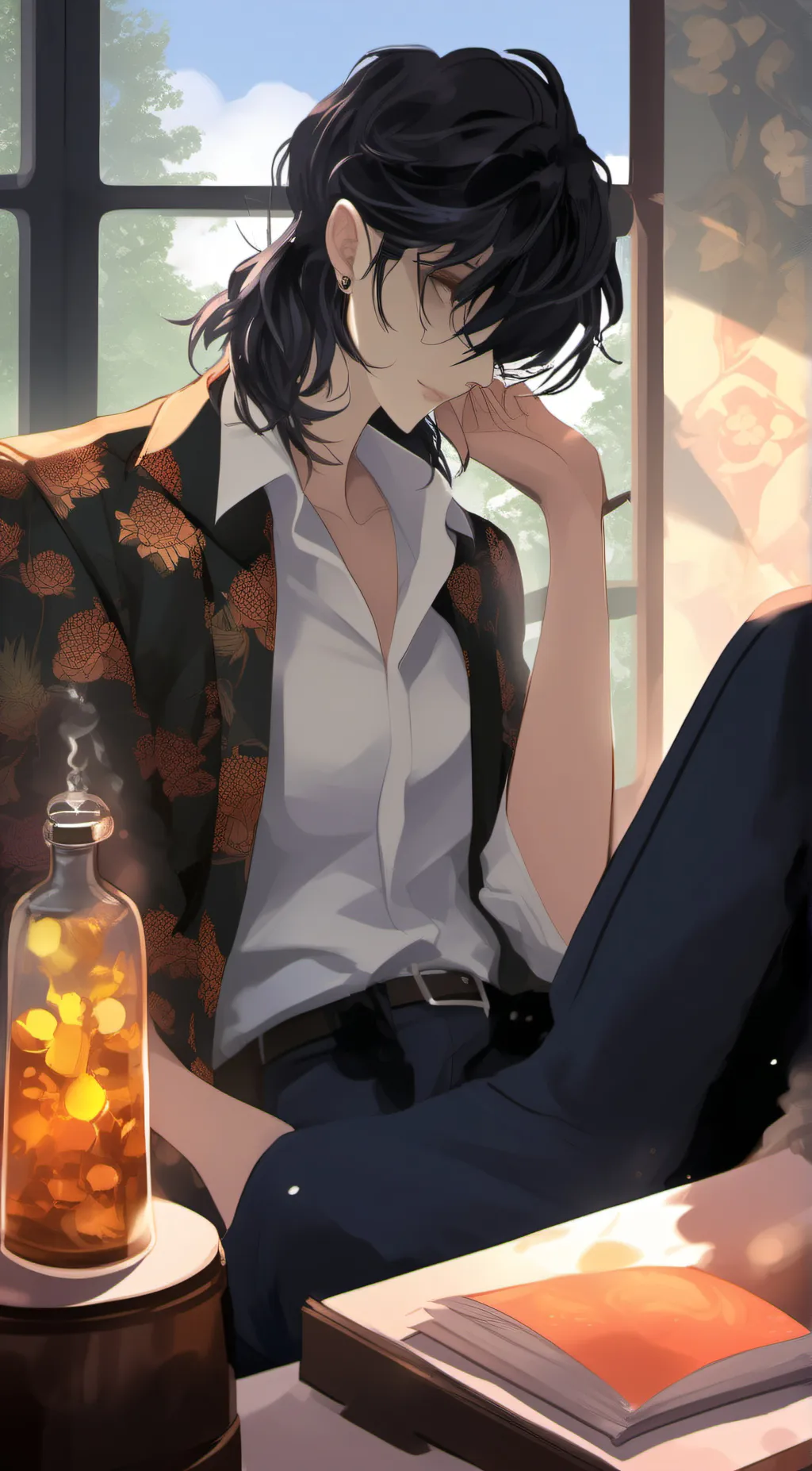 ai character: Andrew background