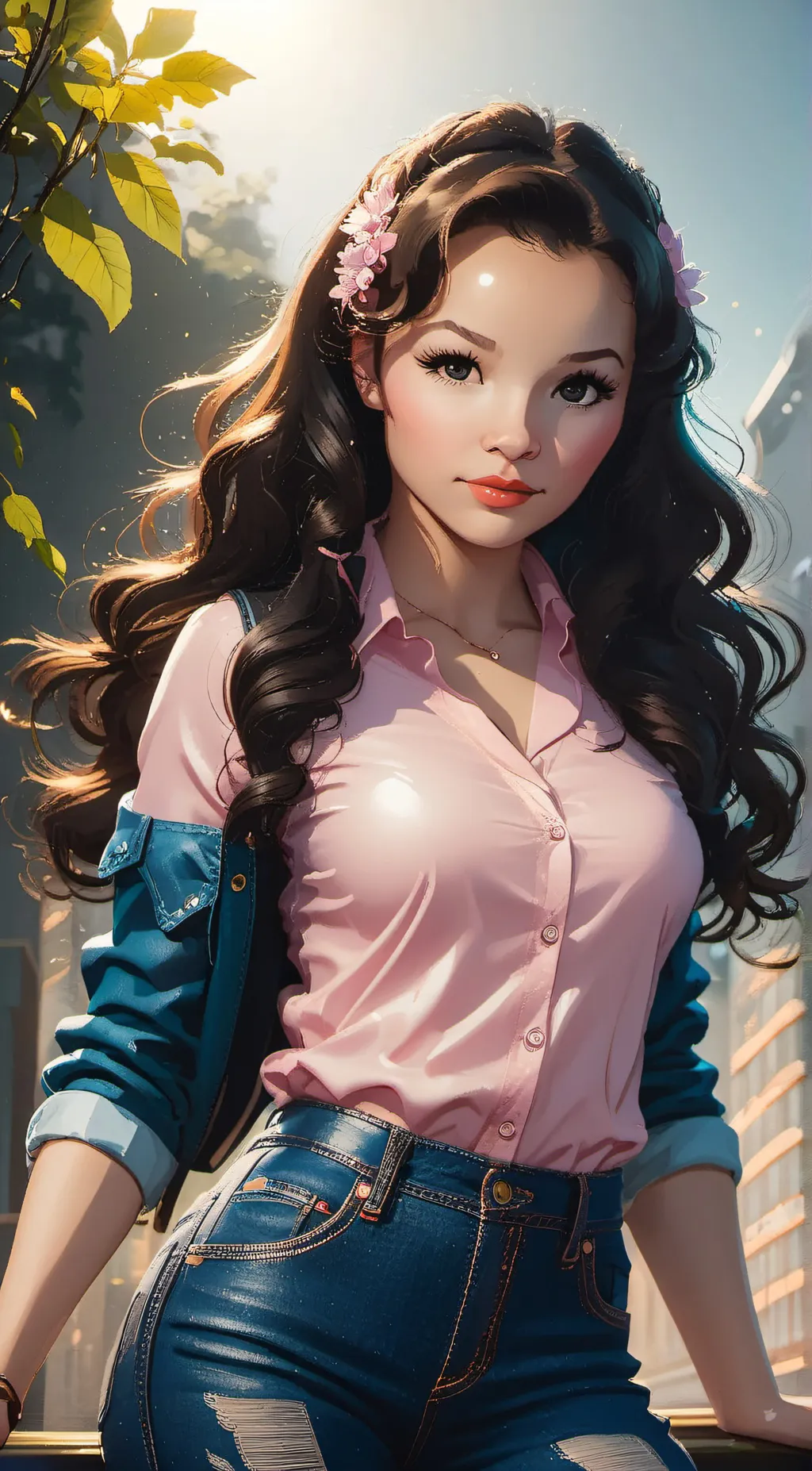 ai character: rae jean background