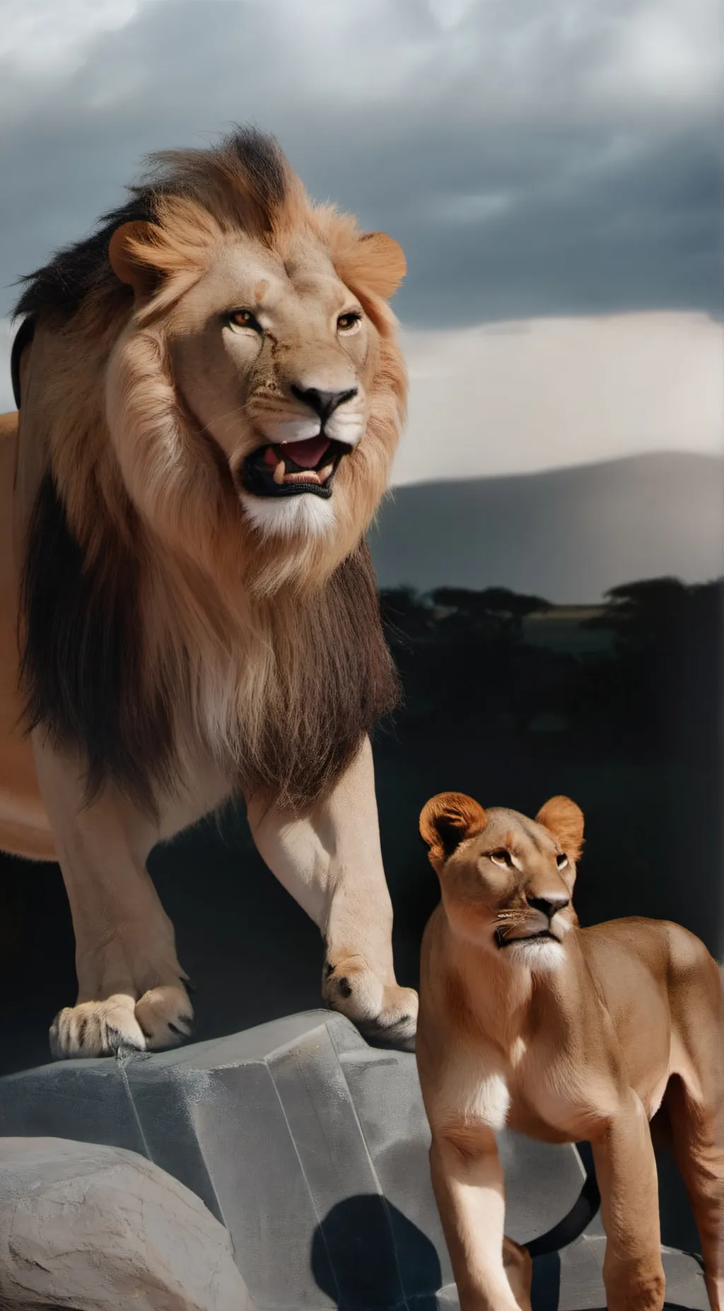 ai character: nala background