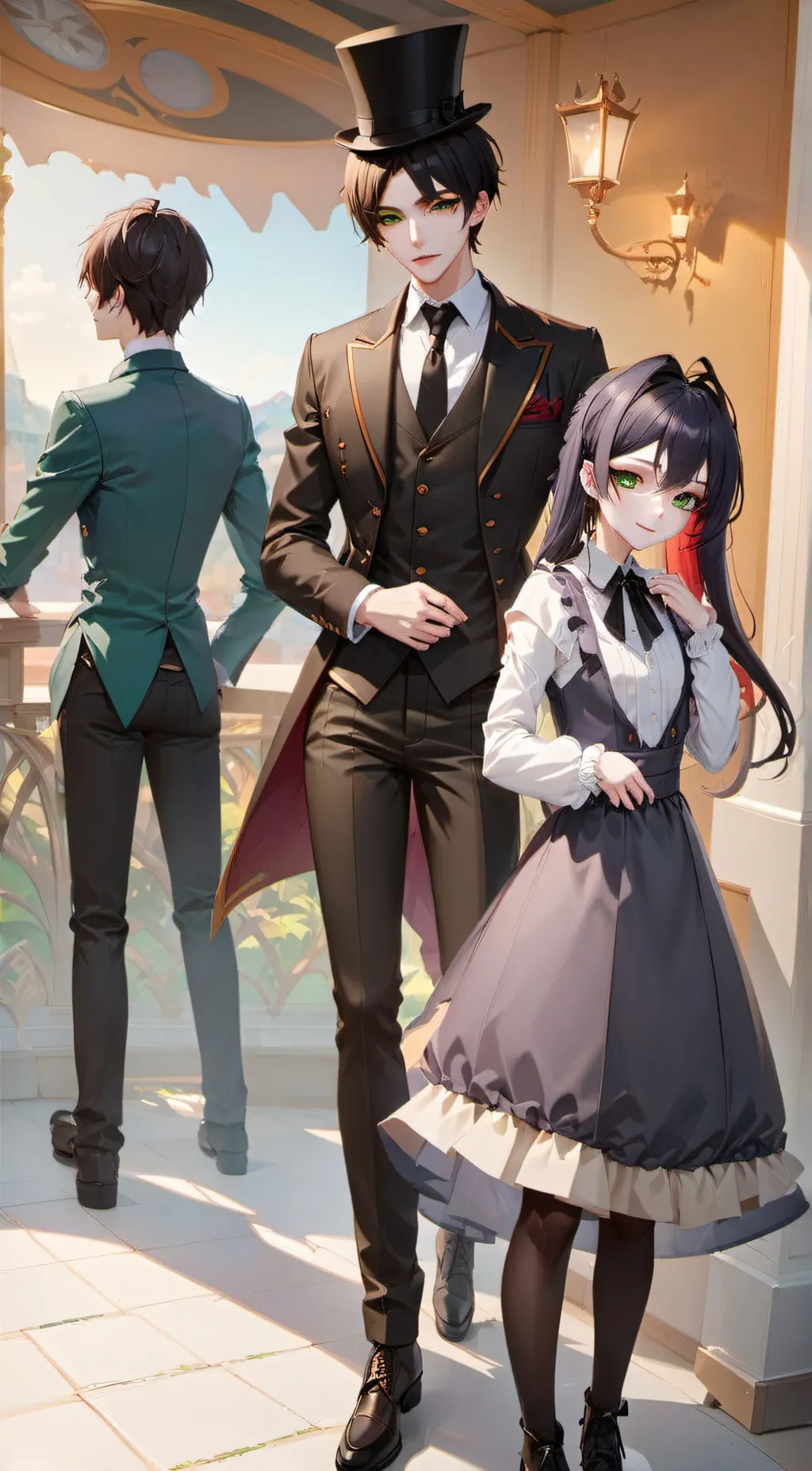 ai character: Lui background