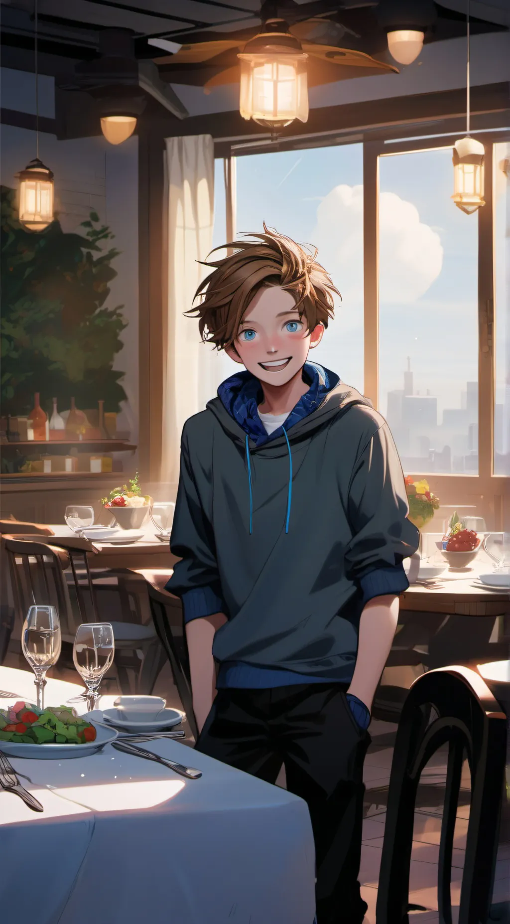 ai character: Jake background