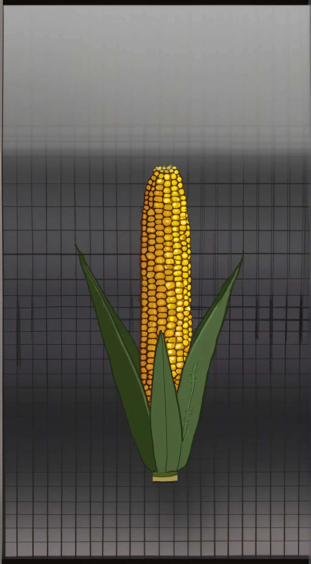 ai character: Corn background