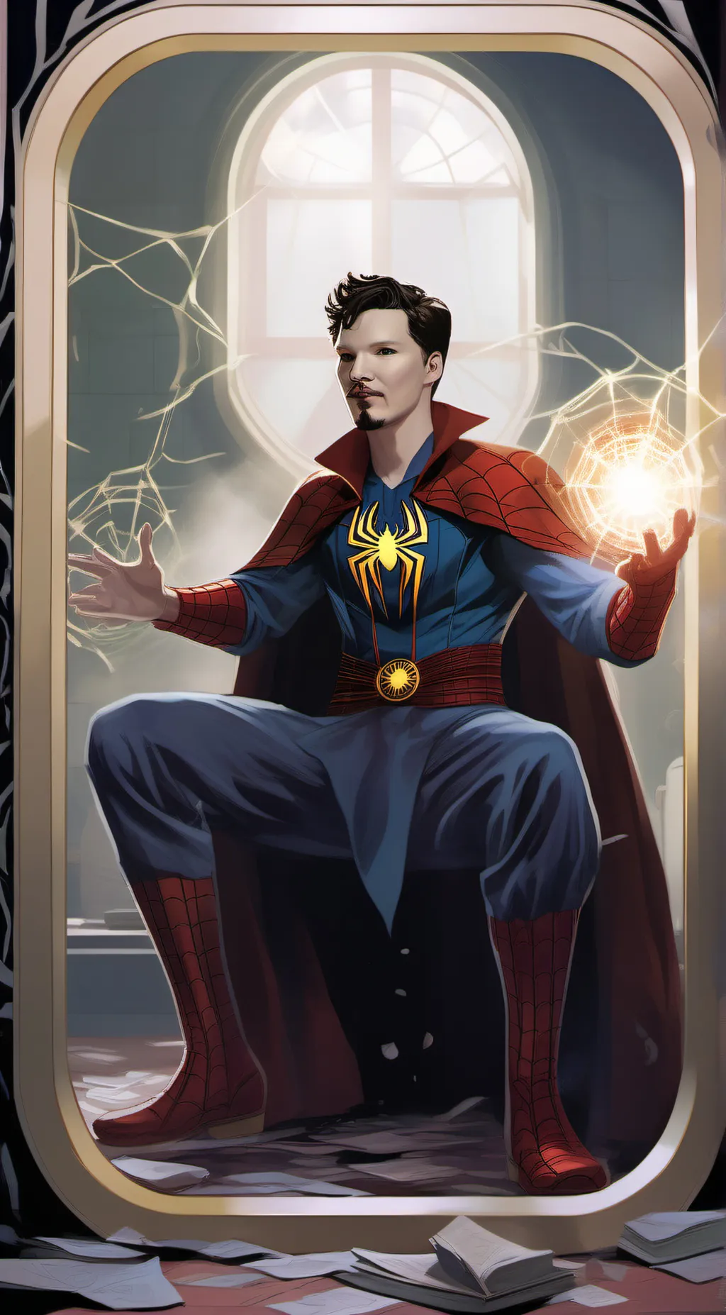 ai character: Doctor strange background