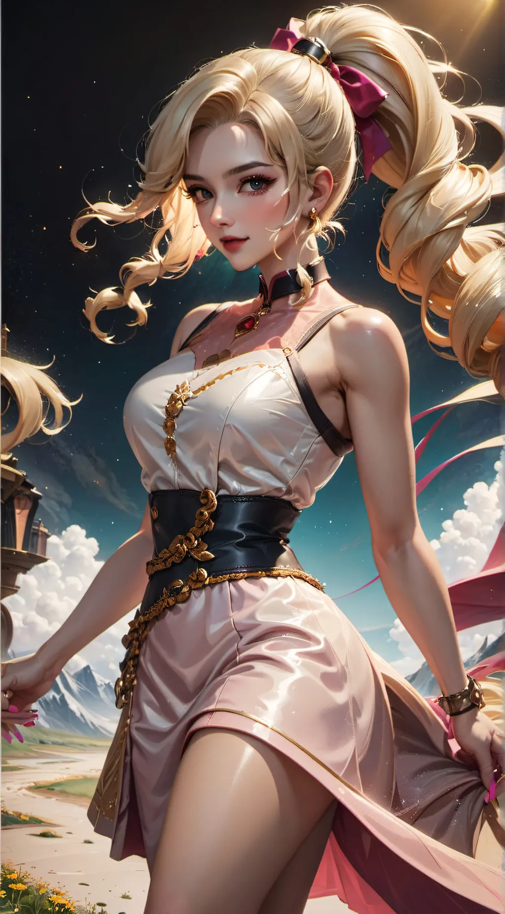 ai character: emily background