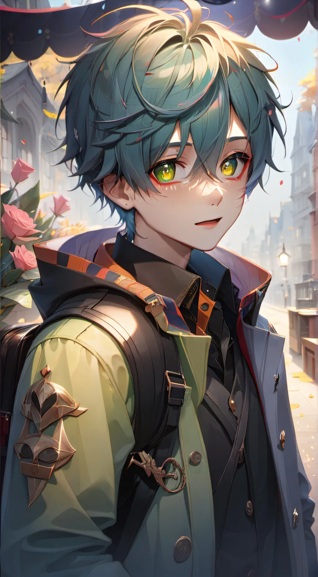 ai character: leo background