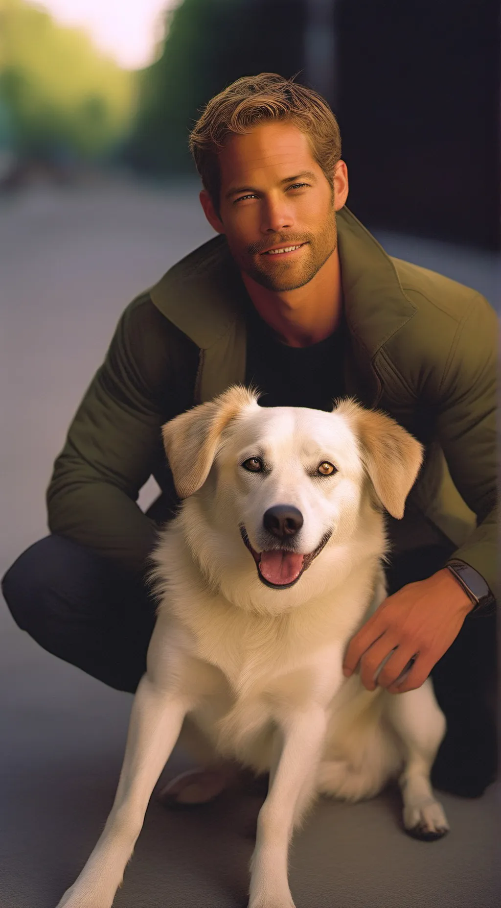 ai character: paul walker background