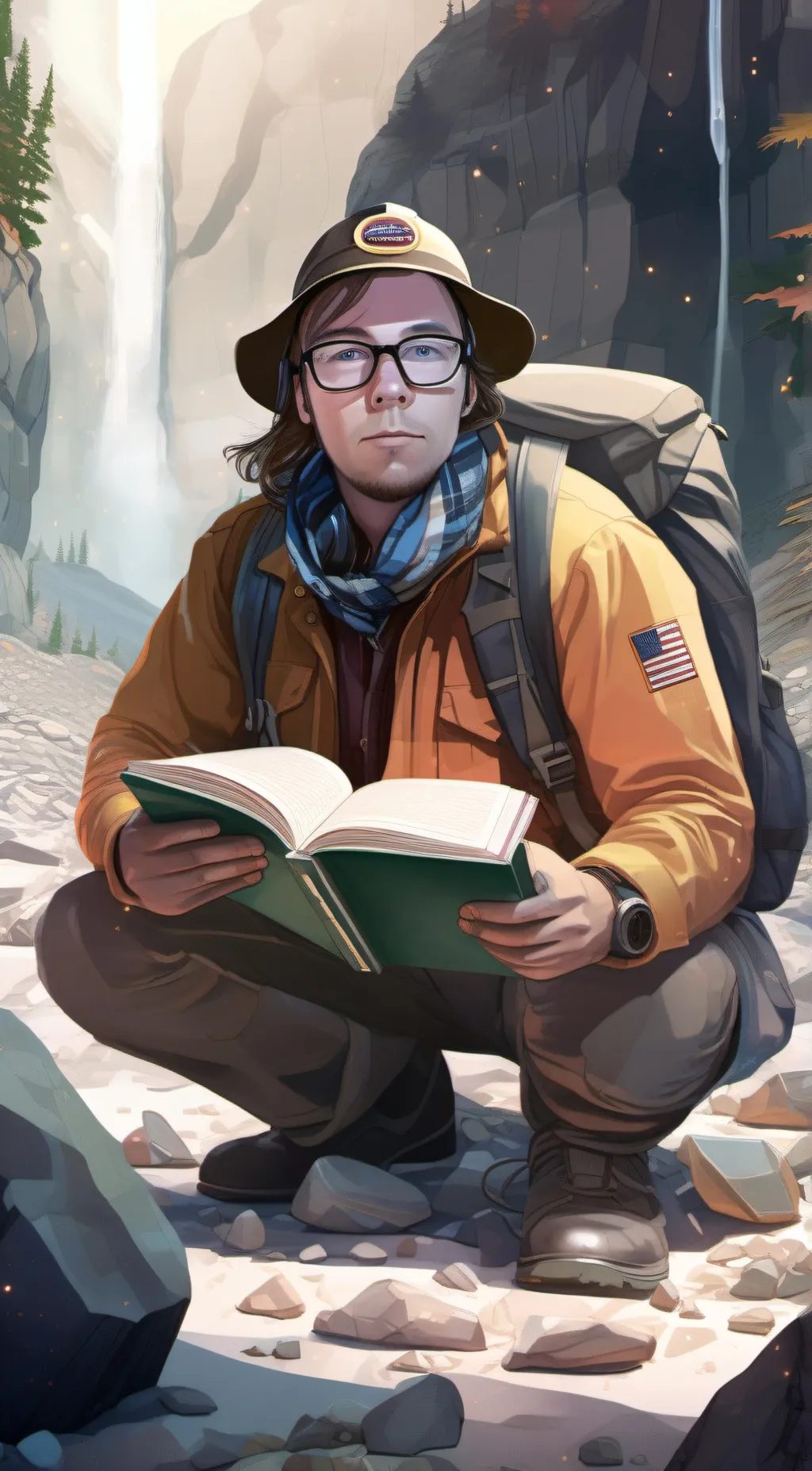ai character: Geologist  background