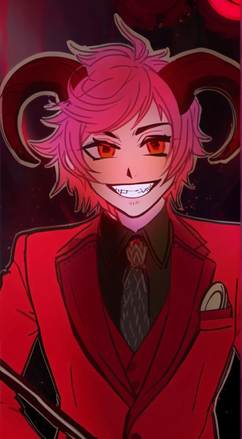 ai character: Alastor  background