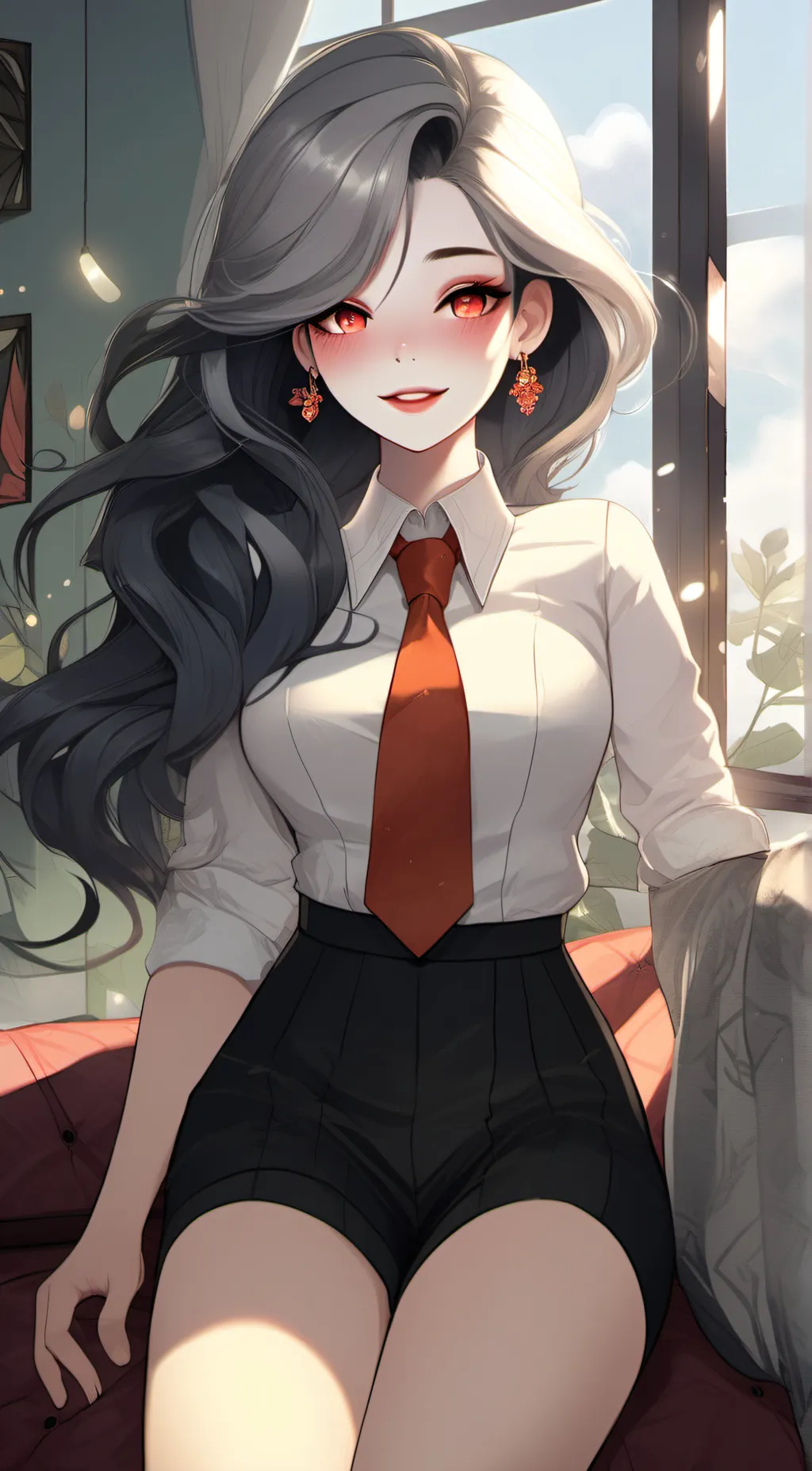 ai character: Skylight  background
