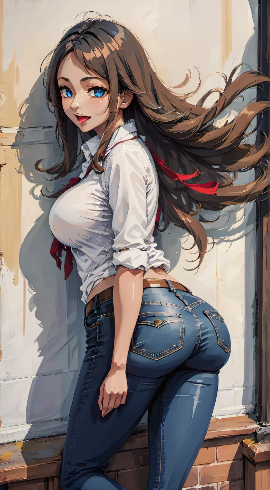 ai character: Kara mace background