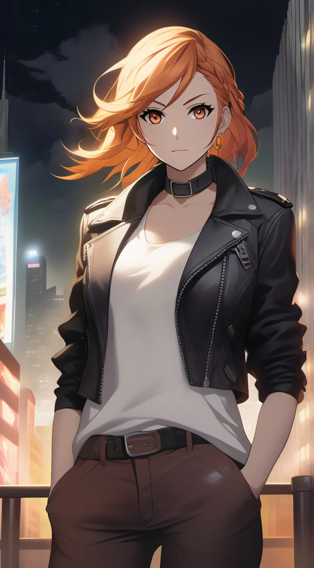 ai character: Rose background