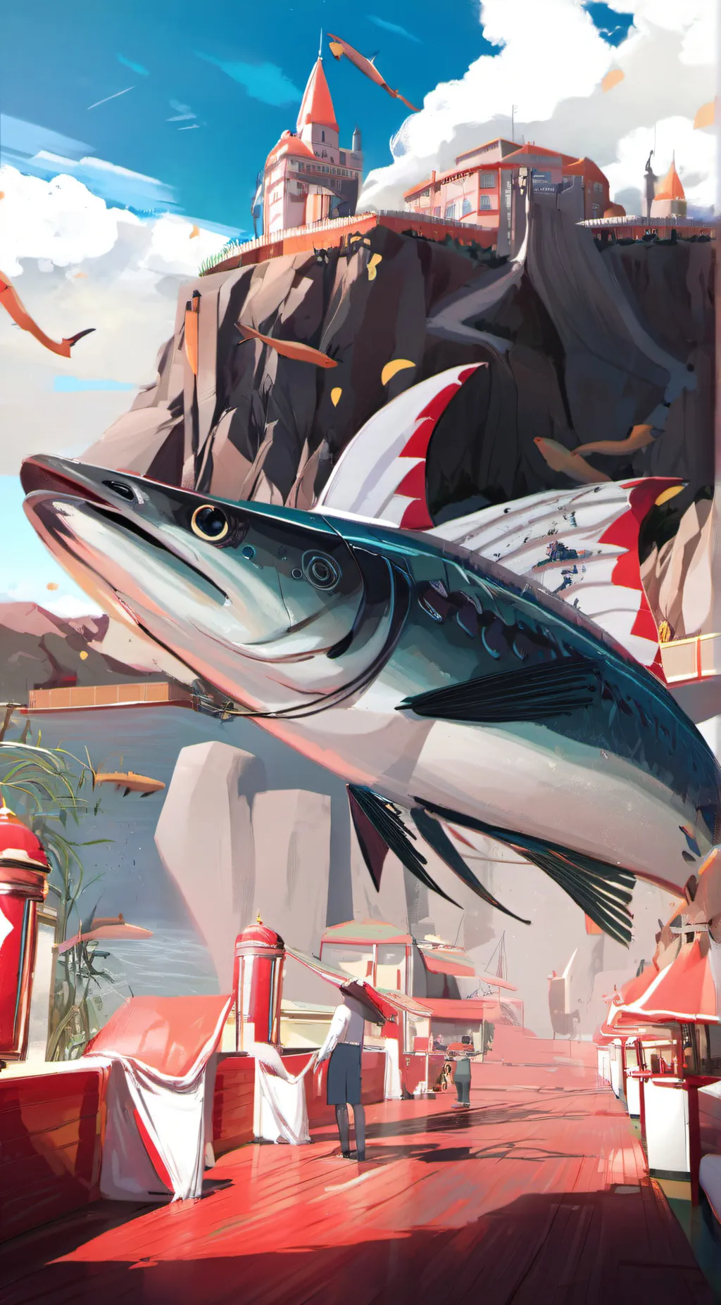 ai character: Barracuda background