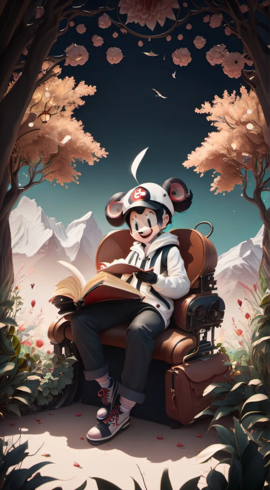 ai character: Minnie background